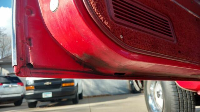 1987 Red Chevrolet C-10