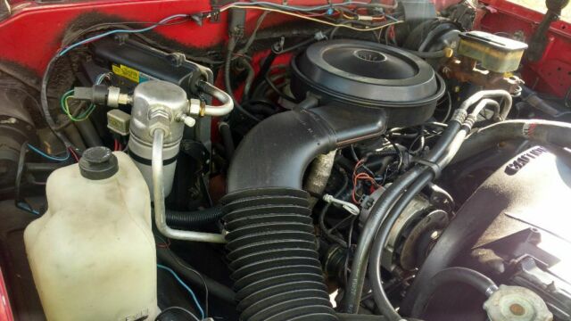 1987 Red Chevrolet C-10