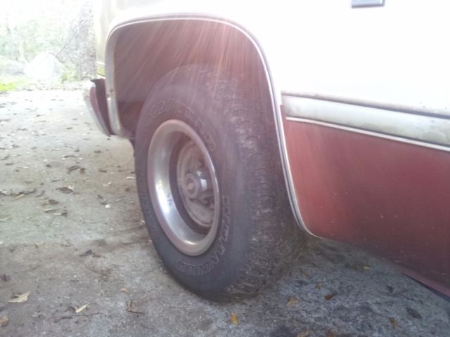 1987 Brown and Cream Chevrolet Other Pickups