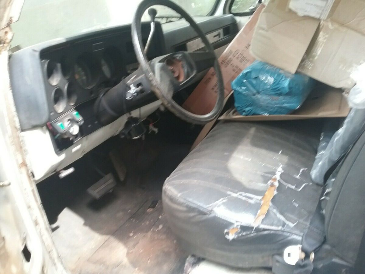 1980 White Chevrolet C10/K10 Pickup