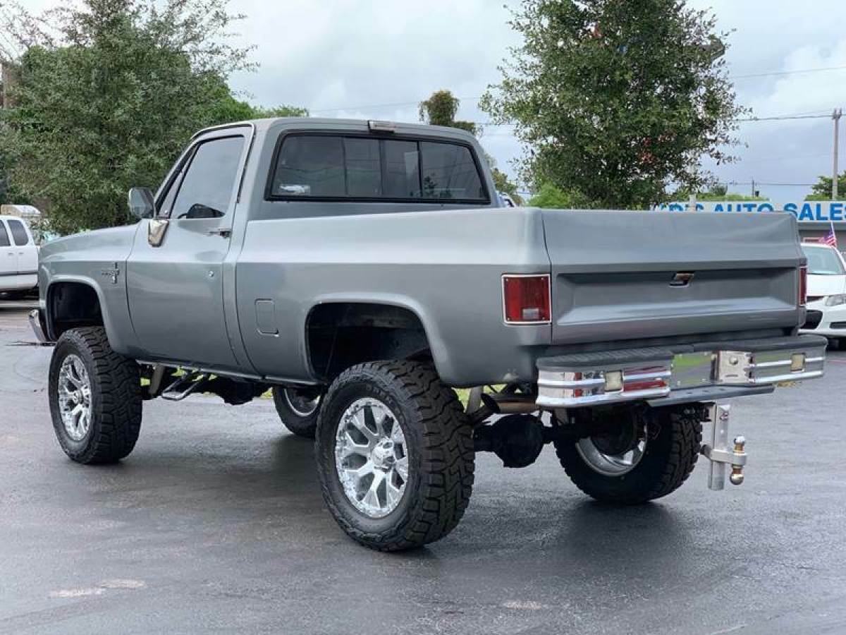 1987 Gray Chevrolet R/V 10 Series Pickup Truck