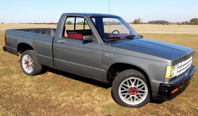 1987 Gray Chevrolet S-10 Standard Cab Pickup