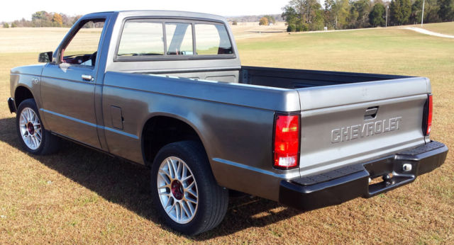 1987 Gray Chevrolet S-10 Standard Cab Pickup