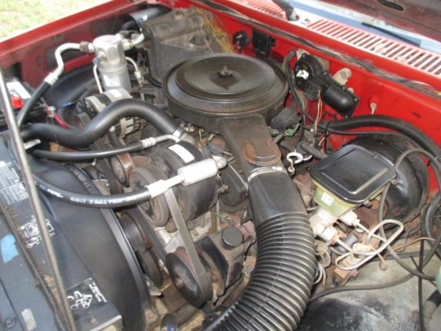 1987 ORANGE Chevrolet Blazer SUV