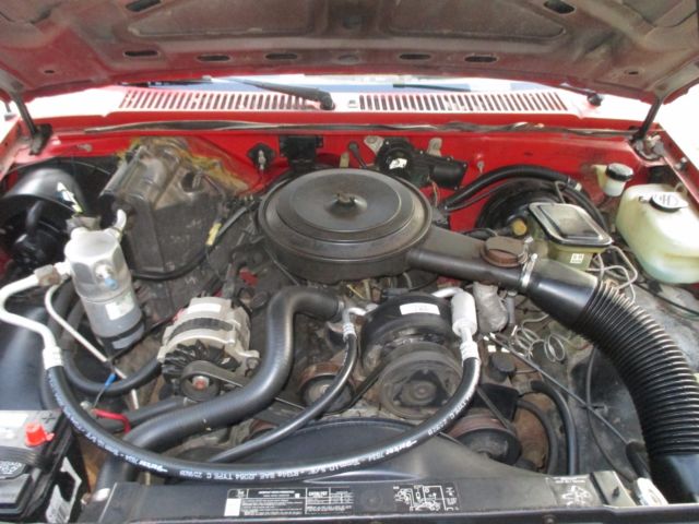 1987 ORANGE Chevrolet Blazer SUV