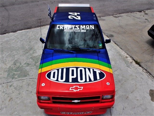 1987 Blue Chevrolet S-10 --