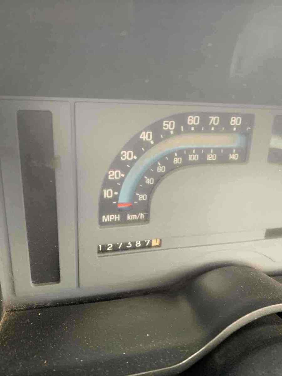 1987 Blue Chevrolet S10 Pickup