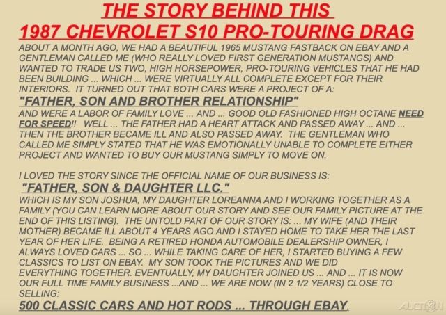 1987 Red Chevrolet S-10 Pickup Truck