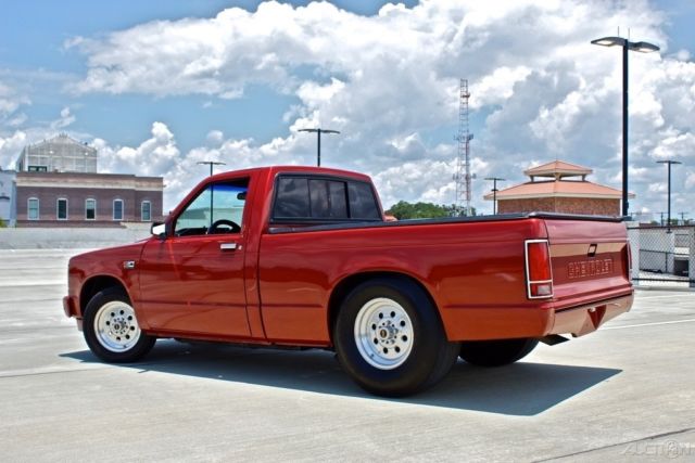 1987 Red Chevrolet S-10 Pickup Truck