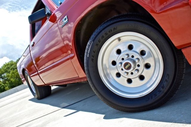 1987 Red Chevrolet S-10 Pickup Truck