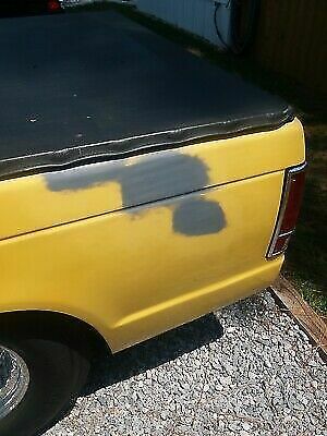 1987 Yellow Chevrolet S10 Pickup