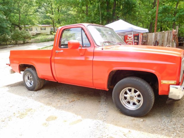 1987 red Chevrolet Other Pickups