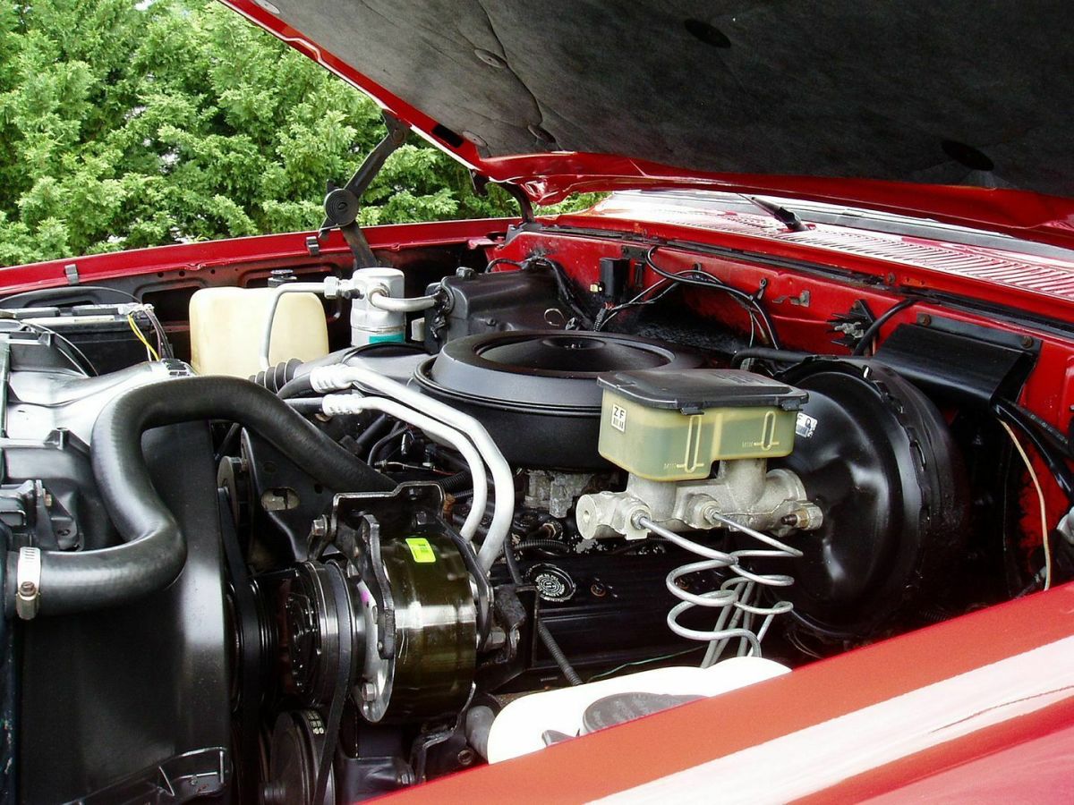 1987 Red Chevrolet C-10 Standard Cab Pickup