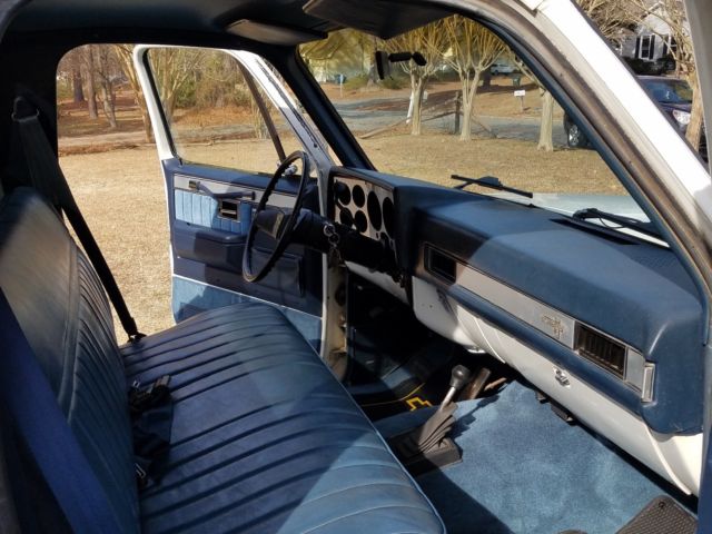 1987 White Chevrolet C/K Pickup 1500 Standard Cab Pickup
