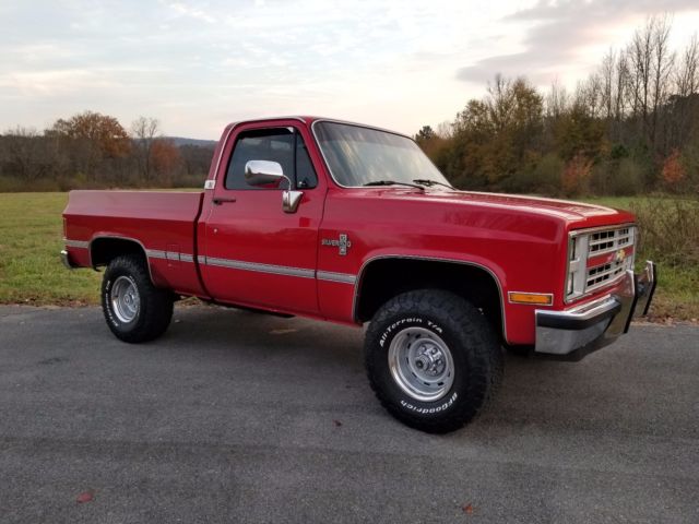 1987 Black Chevrolet C-10