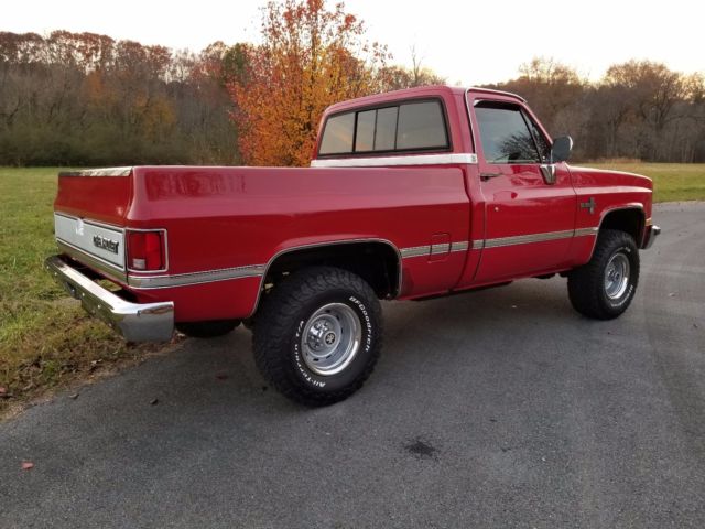 1987 Black Chevrolet C-10