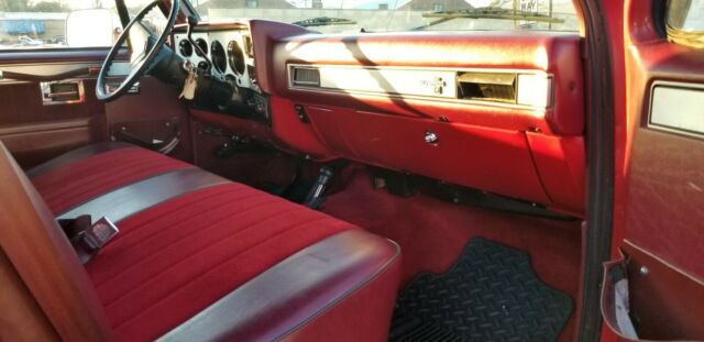1987 Red Chevrolet C/K Pickup 1500