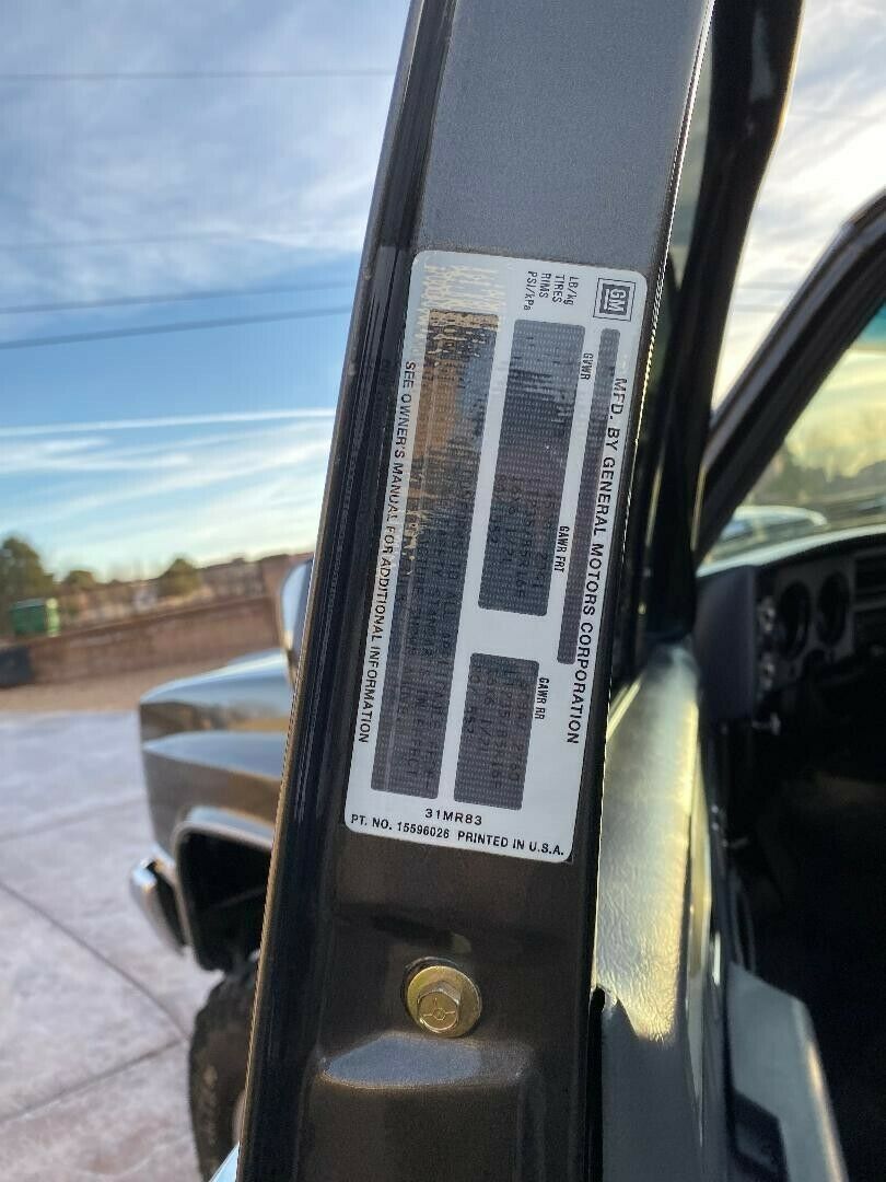 1987 Chevrolet Silverado 1500 Crew Cab Pickup