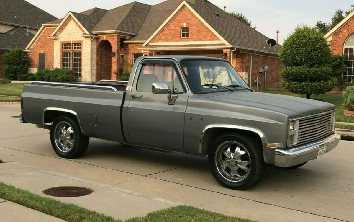 1987 Gray Chevrolet Other Pickups Extended Cab Pickup