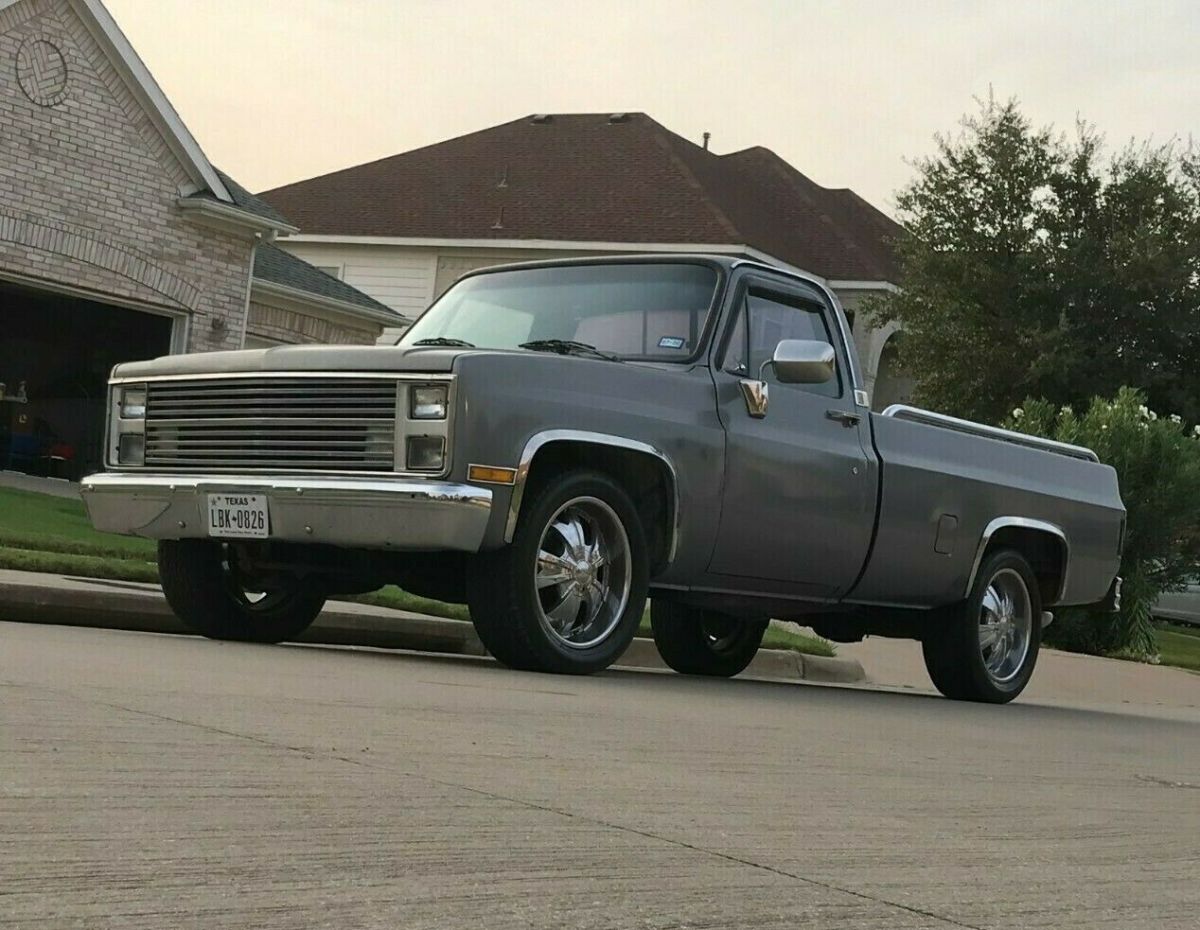 1987 Gray Chevrolet Other Pickups Extended Cab Pickup