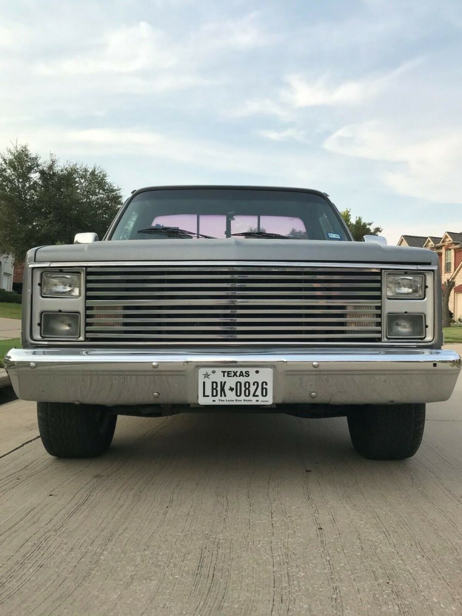1987 Gray Chevrolet Other Pickups Extended Cab Pickup