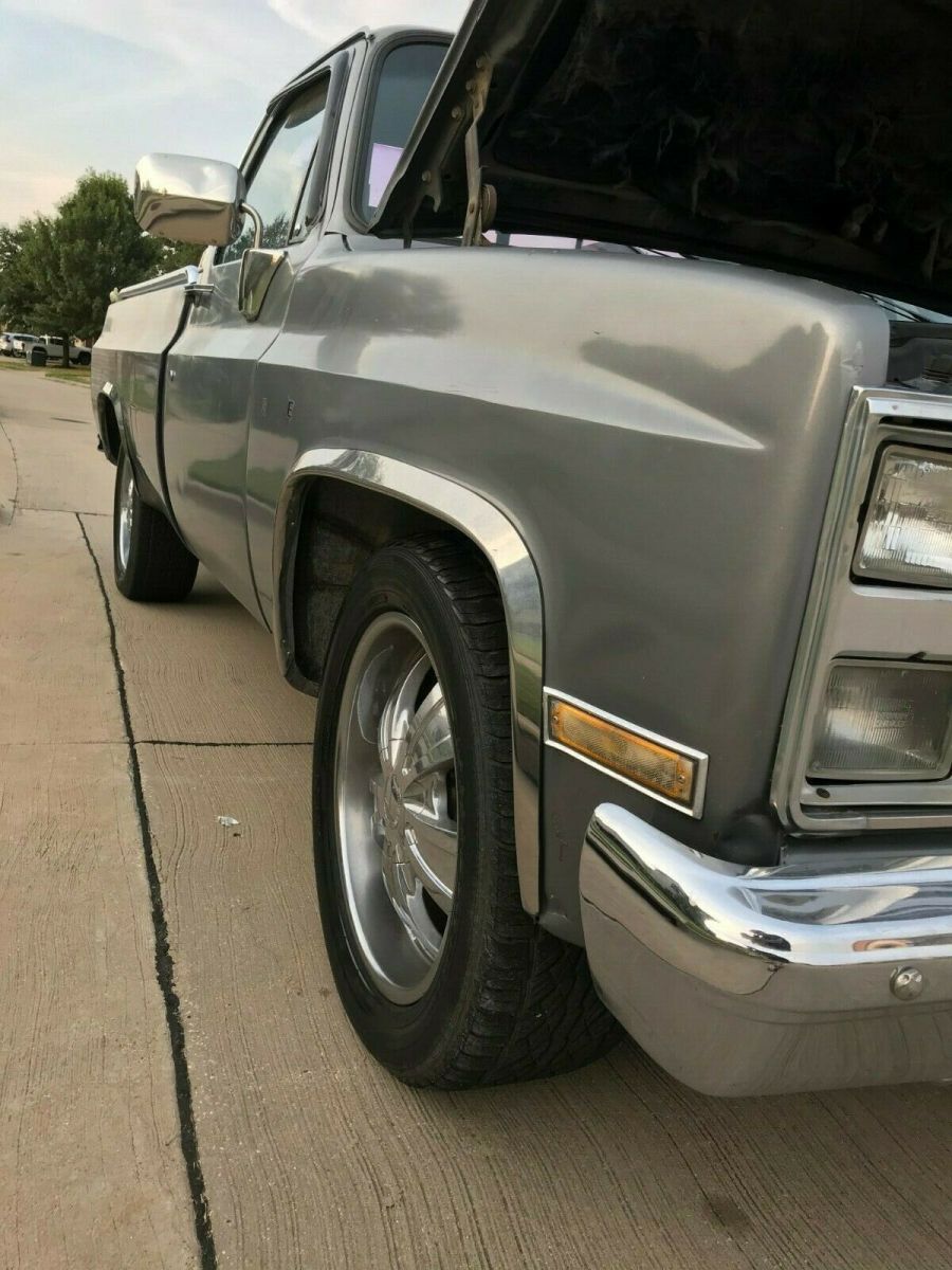 1987 Gray Chevrolet Other Pickups Extended Cab Pickup