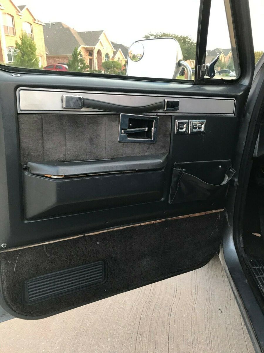 1987 Gray Chevrolet Other Pickups Extended Cab Pickup