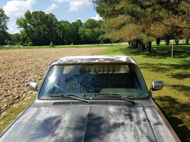 1987 Gray Chevrolet Silverado 1500 Long Wheel Base Fleetside