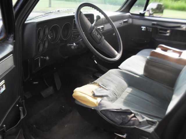 1987 Blue Chevrolet C-10 Pick Up
