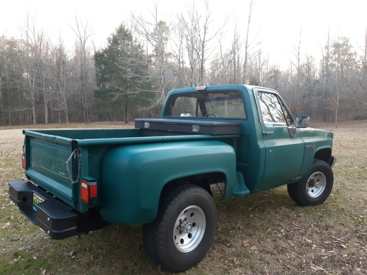 1987 Blue Chevrolet C/K Pickup 1500 Standard Cab Pickup