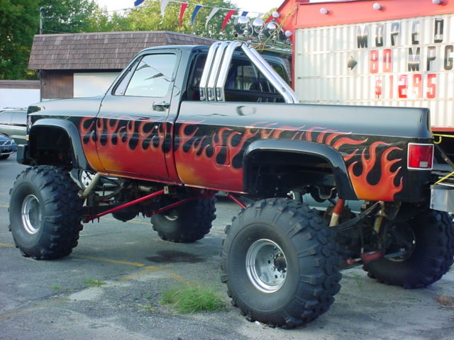 1987 Black Chevrolet Silverado 1500 Standard Cab Pickup
