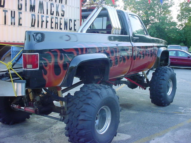 1987 Black Chevrolet Silverado 1500 Standard Cab Pickup