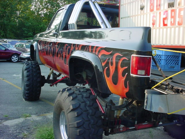 1987 Black Chevrolet Silverado 1500 Standard Cab Pickup
