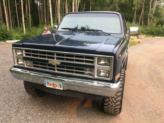 1987 Blue Chevrolet Other Pickups Short bed
