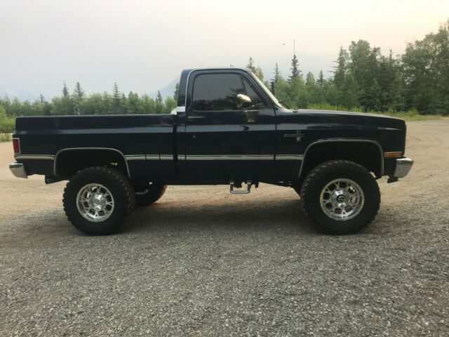 1987 Blue Chevrolet Other Pickups Short bed