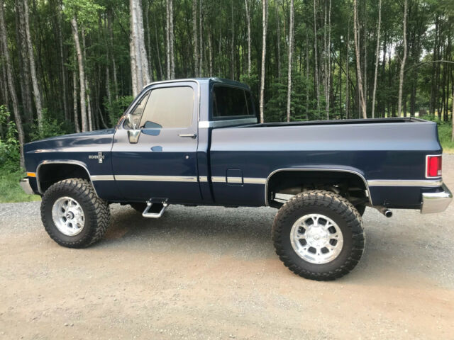 1987 Blue Chevrolet Other Pickups Short bed