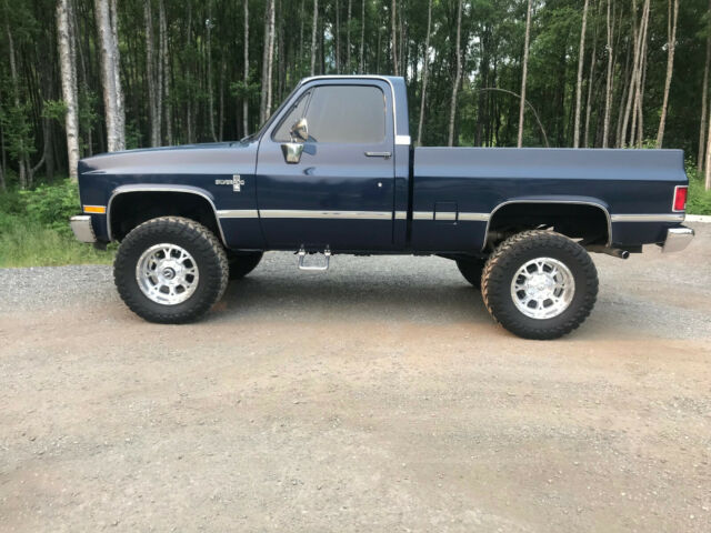 1987 Blue Chevrolet Other Pickups Short bed