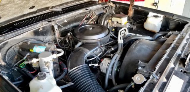 1987 Black Chevrolet C/K Pickup 1500 Standard Cab Pickup