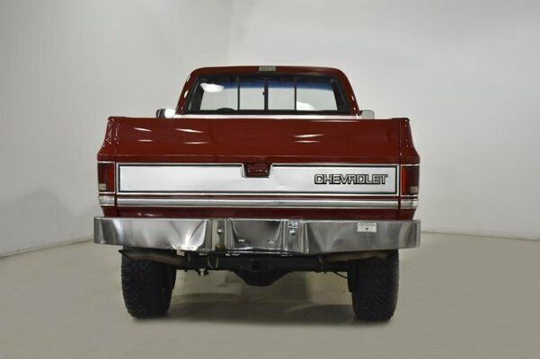 1987 Red Chevrolet C/K Pickup 1500 Standard Cab Pickup
