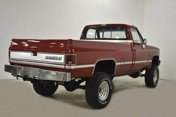 1987 Red Chevrolet C/K Pickup 1500 Standard Cab Pickup