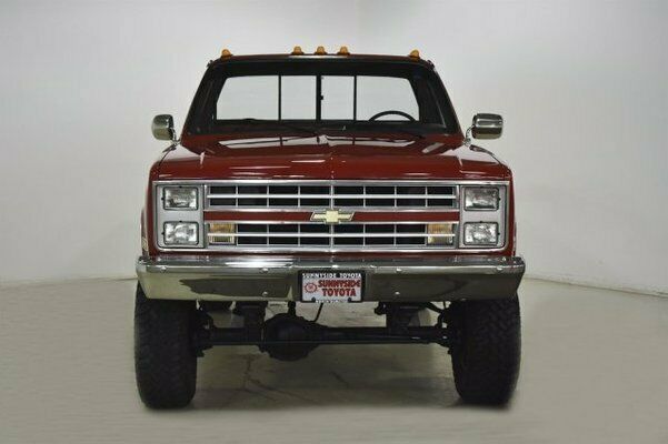 1987 Red Chevrolet C/K Pickup 1500 Standard Cab Pickup