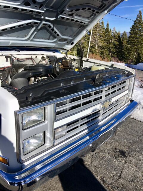 1987 White Chevrolet C/K Pickup 2500 Standard Cab Pickup
