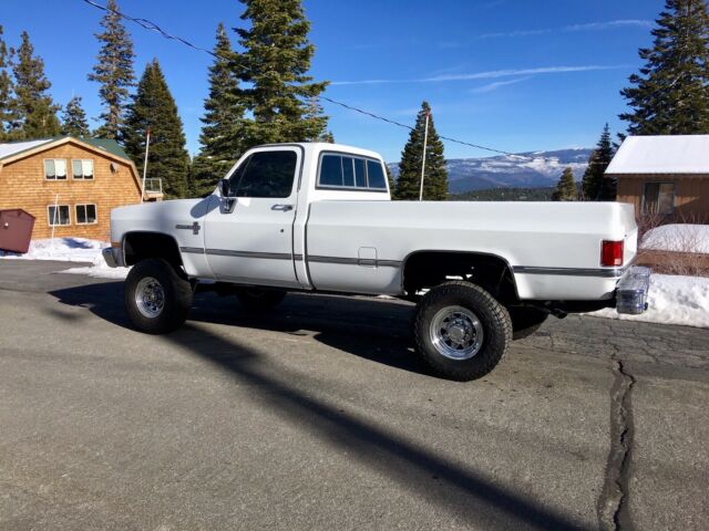 1987 White Chevrolet C/K Pickup 2500 Standard Cab Pickup