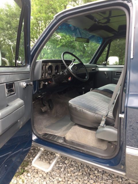 1987 Blue and gray Chevrolet Other Pickups Standard Cab Pickup