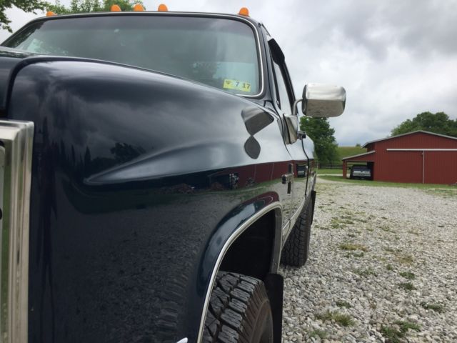 1987 Blue and gray Chevrolet Other Pickups Standard Cab Pickup