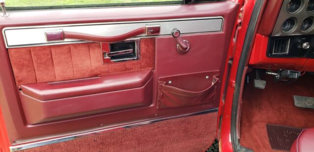 1987 Red Chevrolet C/K Pickup 3500 Cab & Chassis