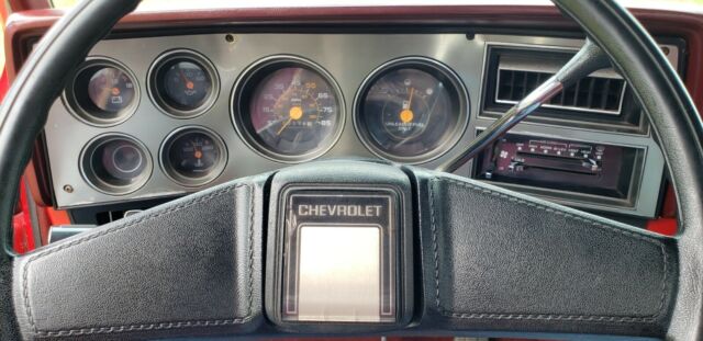 1987 Red Chevrolet C/K Pickup 3500 Cab & Chassis