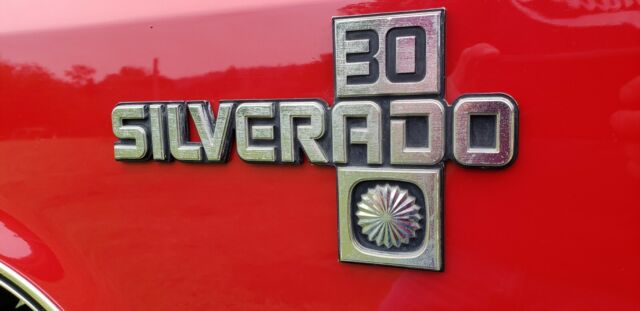 1987 Red Chevrolet C/K Pickup 3500 Cab & Chassis