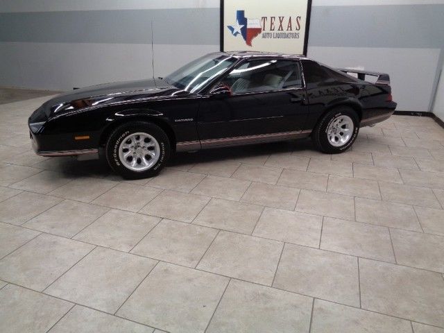 1987 Black Chevrolet Camaro