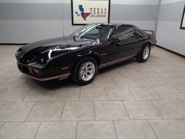 1987 Black Chevrolet Camaro
